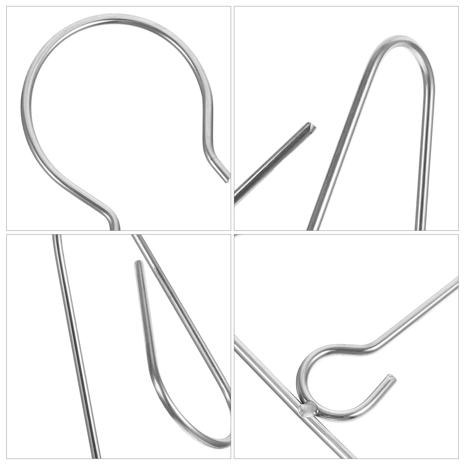 

2Pcs Stainless Steel Shoe Hangers Multi Functional Hanging Rack for Shoes Storage and Drying in Bedroom Closet