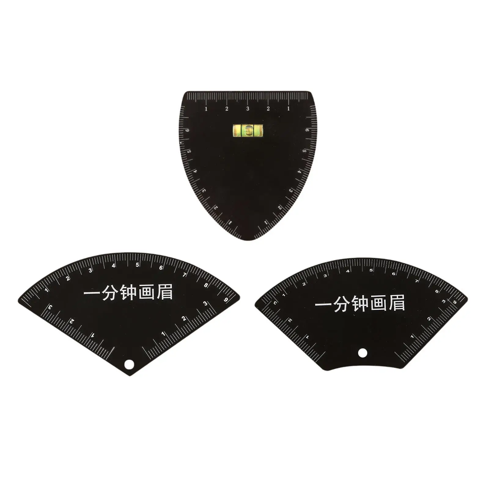 Stainless Steel Eyebrow Stencil with Arch Guide Shaping Tool