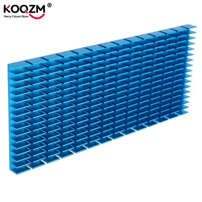 1Pc Radiator Fin 150*65*8Mm Mobiele Telefoon Koeling Heatsink Radiator Snijden Slot Aluminium Heatsink