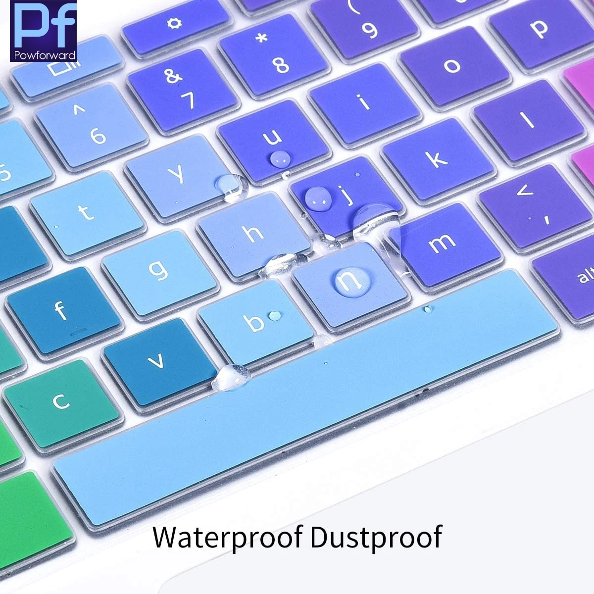 For Acer Chromebook Spin 12 (R853TN) Silicone Laptop Keyboard Cover skin