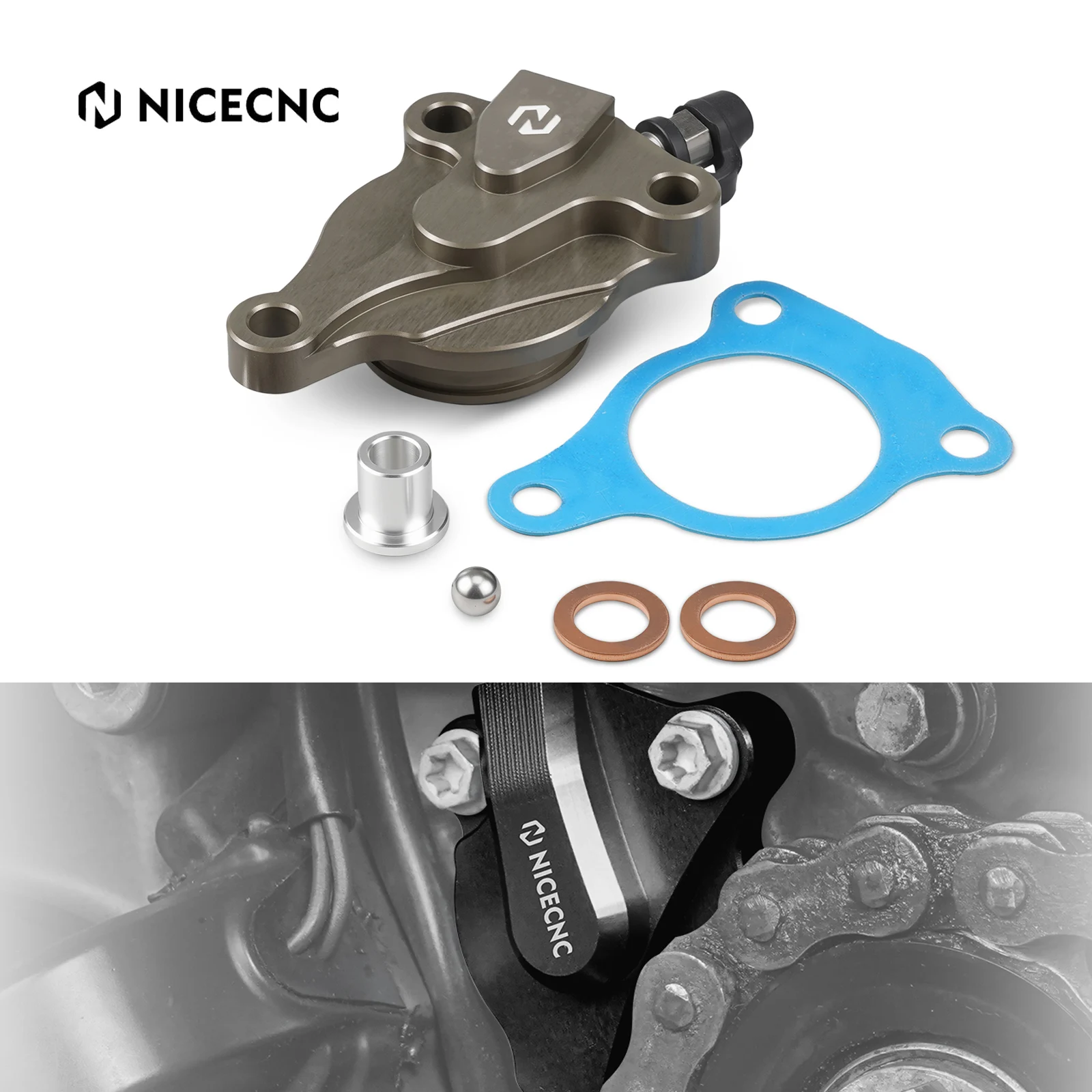 

NICECNC For Beta RR 300 RR 250 Race Edition 2018-2025 Xtrainer 300 2018-2021 Clutch Slave Cylinder Kit RR 350 RR 390 RR 430 480