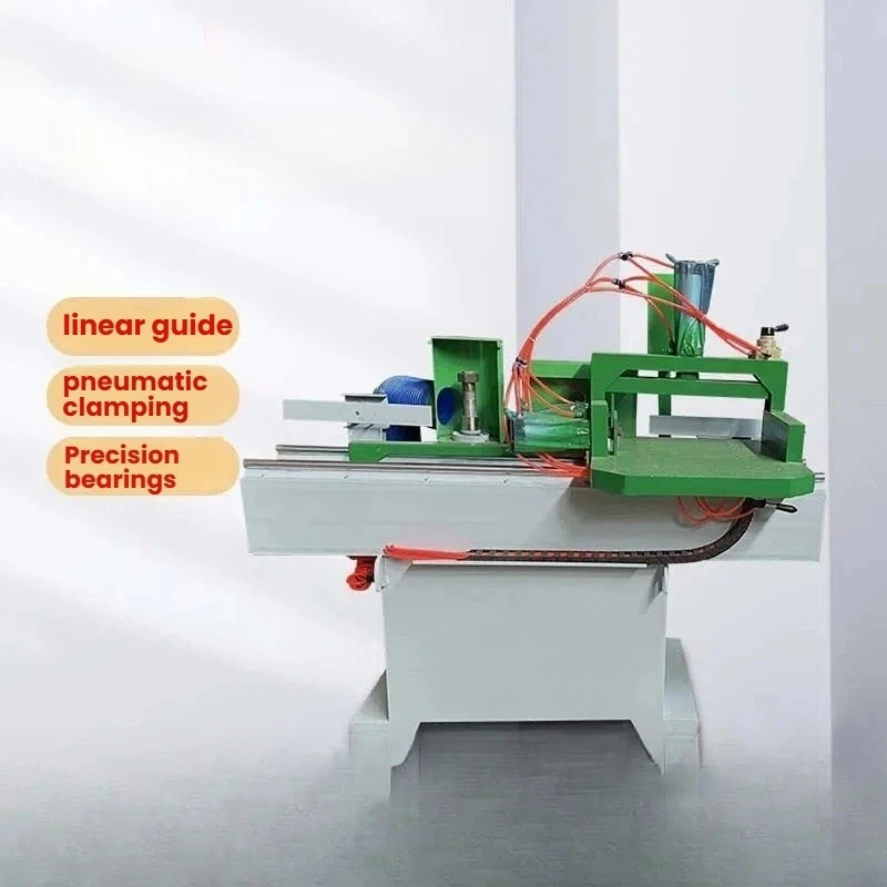 Electrical 7.5kW 380V Power Source Spindle Shaper Tenoner Comb Jointer Semi-Auto Wood Block Finger Joint Machine