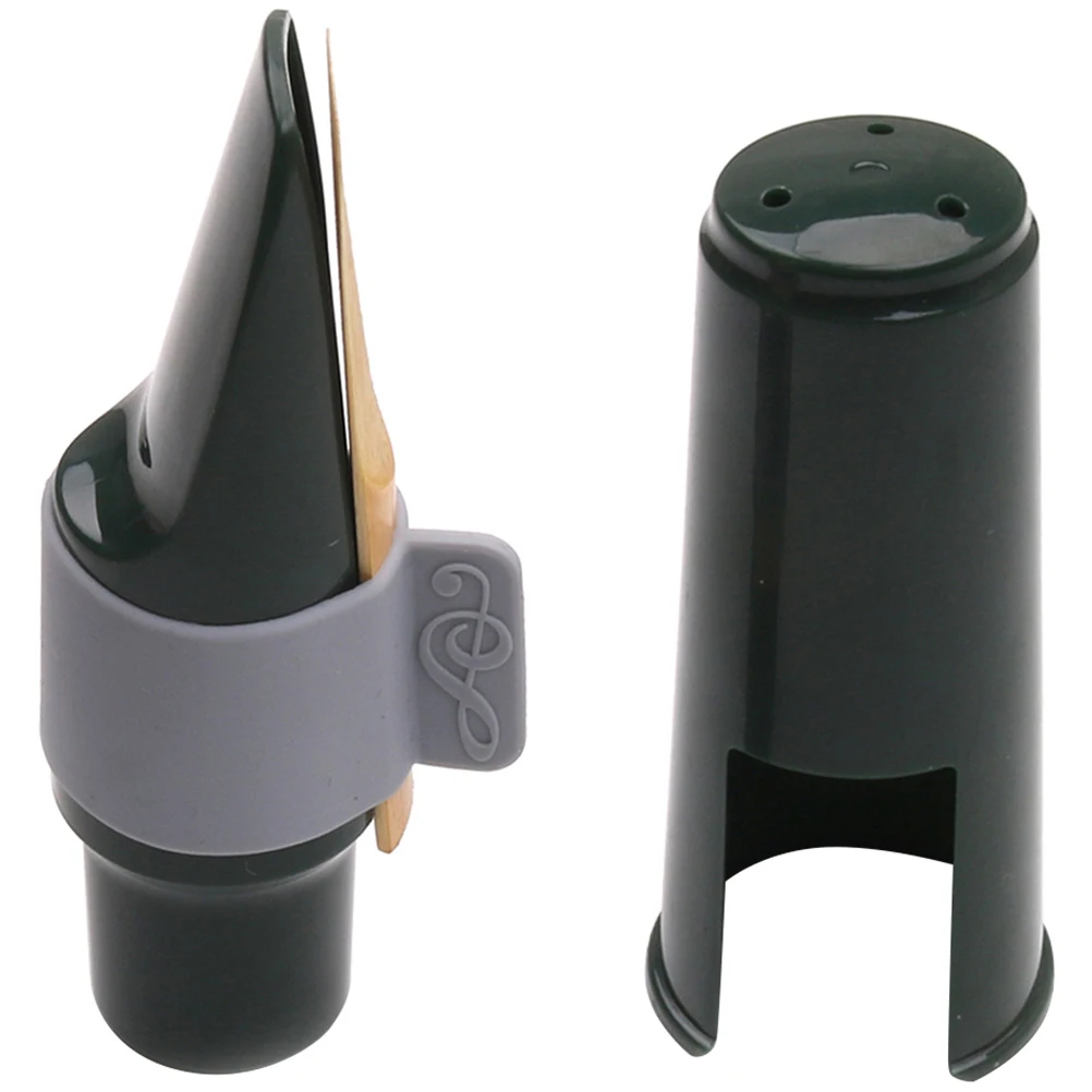 

Saxophone Mouthpiece Clamp Kit for Alto Repair Pads Components Cleaning Lightweight Accessories Ligature Cap Supplies