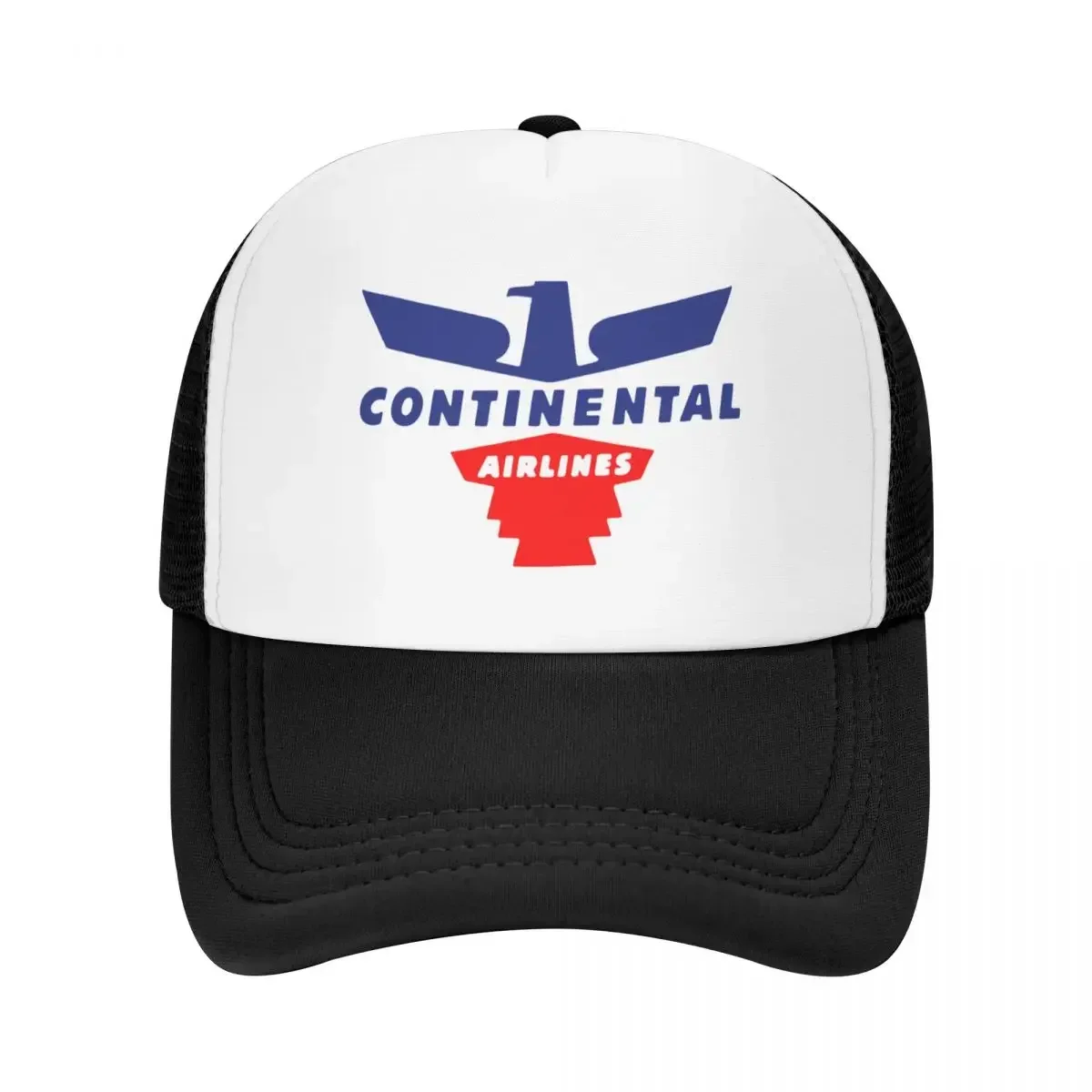 Continental Airlines Retro Logo Baseball Cap Golf Hat Man Horse Hat Sports Cap For Women 2024 Men's