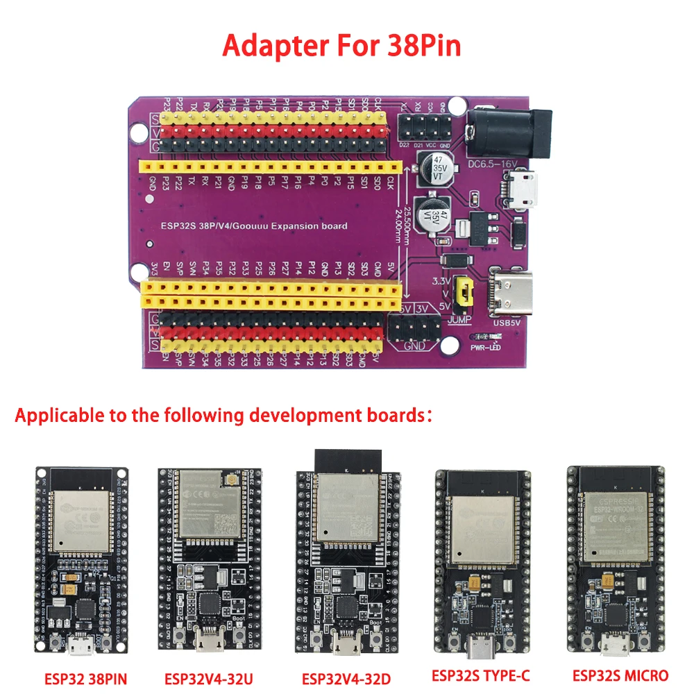 Scheda di sviluppo ESP32 WiFi + Bluetooth Consumo energetico ultrabasso Dual Core ESP-32 ESP-32S ESP 32 Simile ESP8266