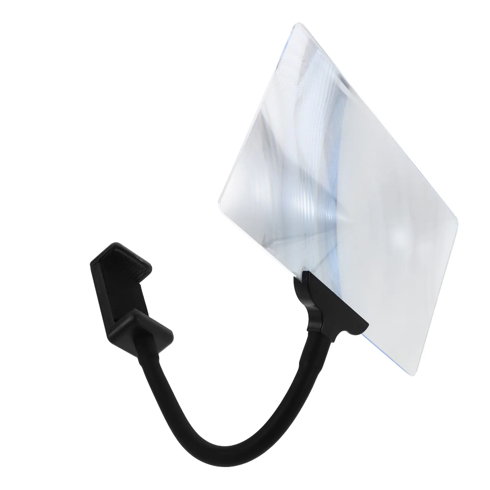 

Seniors Adjustable Clip Magnifying Glass Gooseneck Flexible Magnifier for Reading Mobile Screens Crafts Painting Embroidery