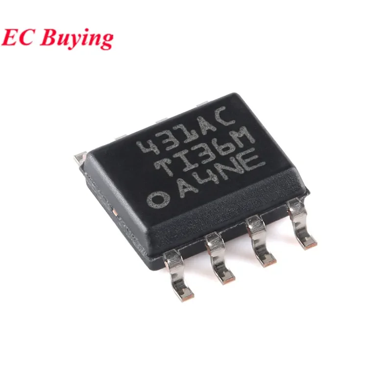 10pcs/lot TL431ACDR TL431 TL431A TL431AC 431AC SOIC-8 Adjustable Precision Shunt Regulator Chip IC