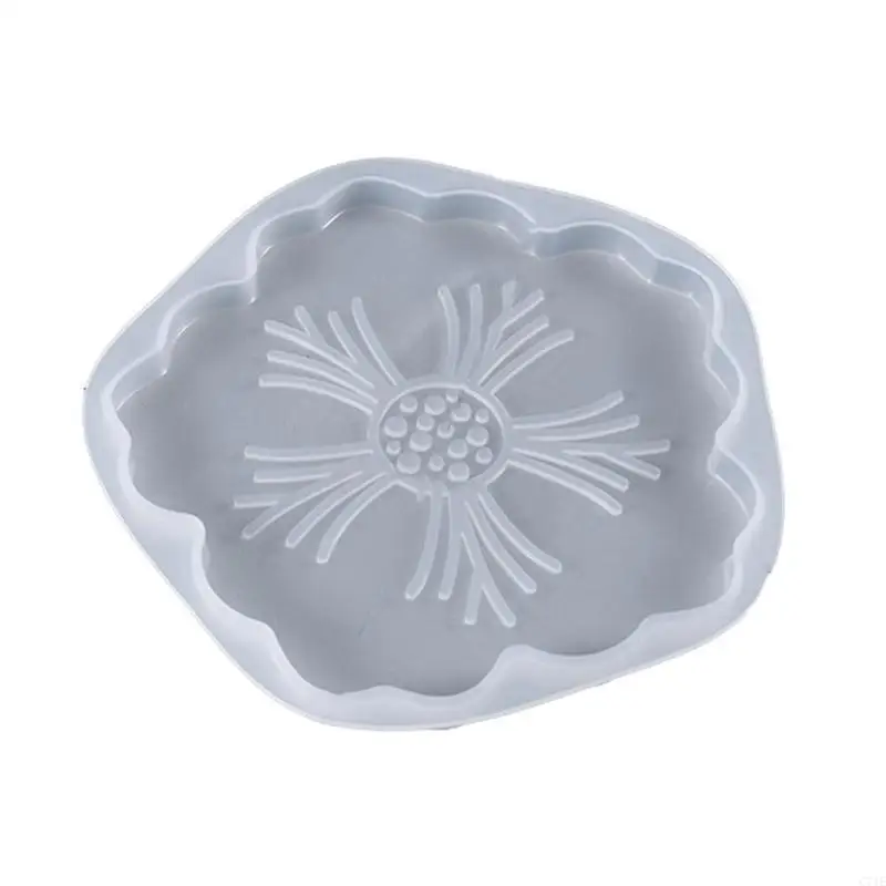 Irregular Flower Pattern Silicone Mold Artisanal Table Decoration Mould
