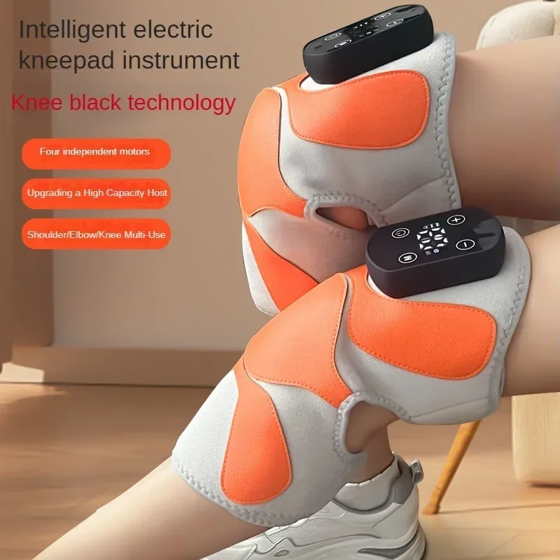 

Комфортный электрический массажер для колена и плеч, сенсорный экран с пятью уровнями нагрева, автоматический контроль времени, регулируемый с 3 режимами
