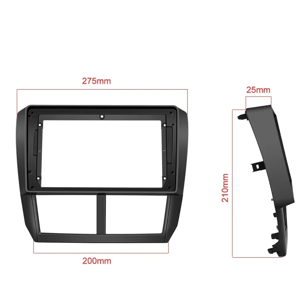 Sistema operacional android para subaru forester 3 sh 2007-2013 impreza 2007-2011 rádio do carro bluetooth sem fio carplay 4g gps tela de toque estéreo