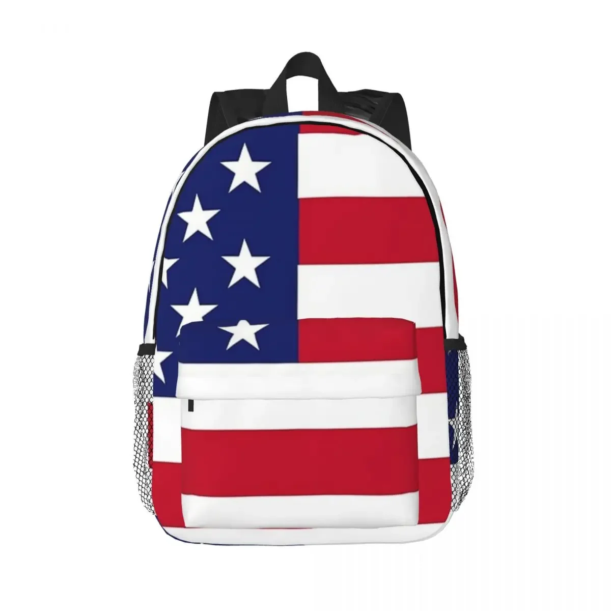 American Flag Backpacks Boys Girls Bookbag Fashion Children School Bags Laptop Rucksack Shoulder Bag Large Capacity