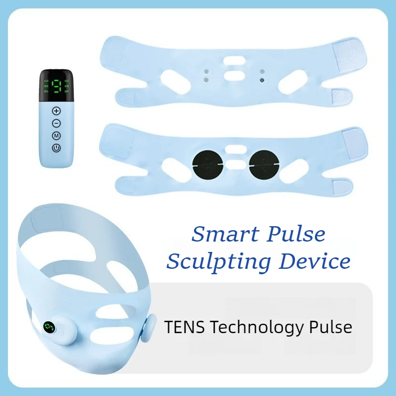 마이크로커런트 페이셜 마사지기 여성 주름 제거 얼굴 리프팅 기기 전기 피부 미용 장비 휴대용 턱 줄이기 기기