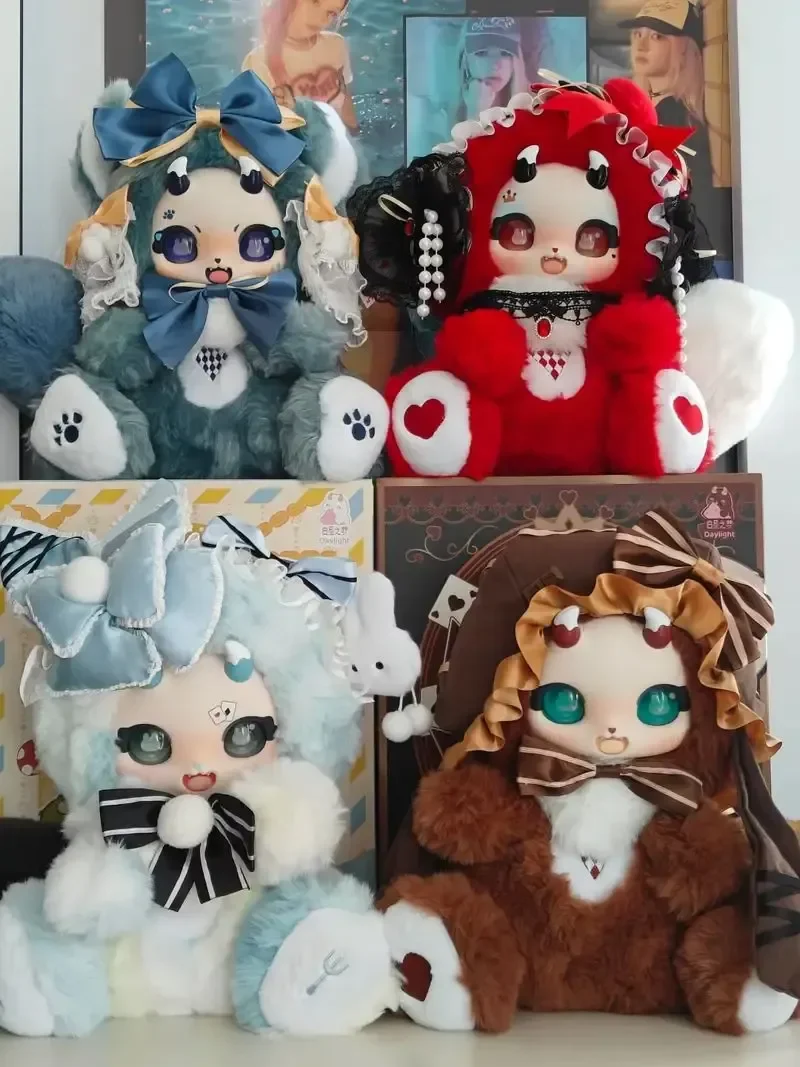 Boboco 500% Aili Cat Series Dream Of The Day صندوق أعمى لطيف الفينيل القطيفة دمية جمع نموذج لعبة عصرية مفاجأة فتاة الاطفال هدية