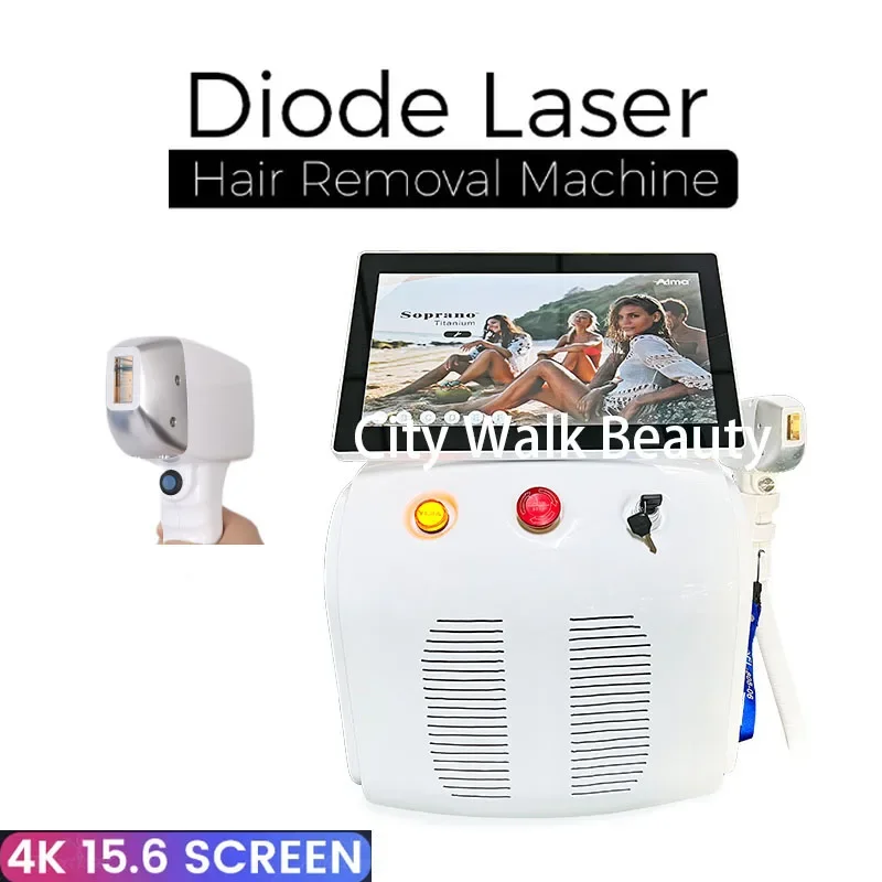 2024 High Power Alexandrite laser Epilator Ice Platinum Diode Laser Permanent Hair Remover Ice Hair Removal Diode Laser