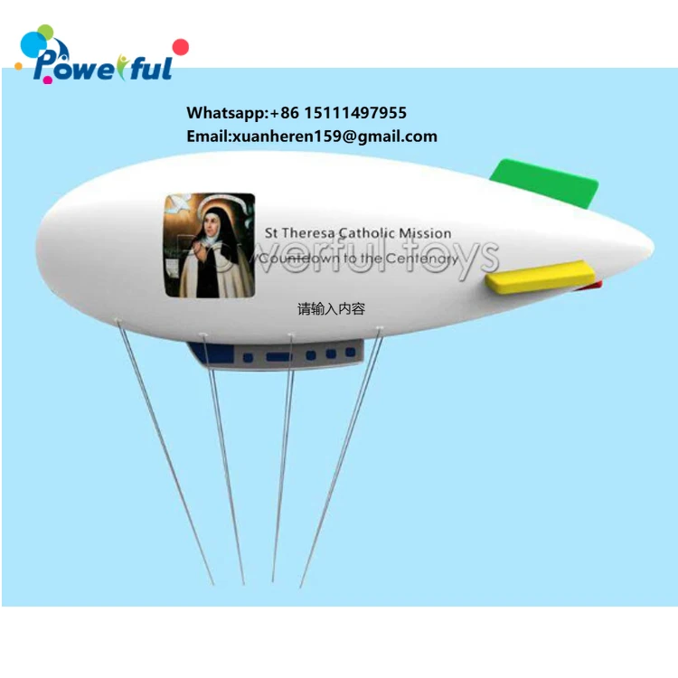 

Exhibition Helium Balloon Sky Advertising Inflatable Airship Inflatable zeppelin