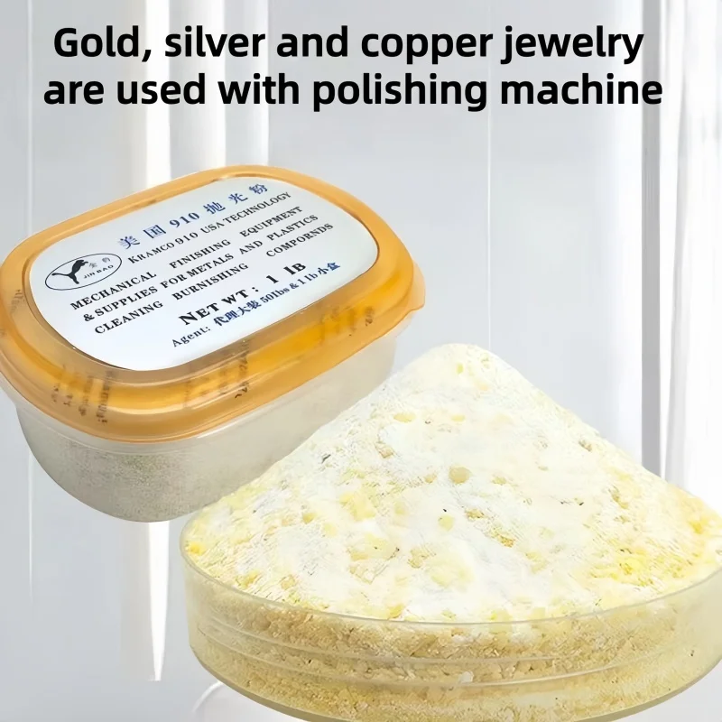 Boxed Polishing Powder for Tumbler - High Shine Abrasive for Gold Silver Jewelry Cleaning, Grinding & Polishing