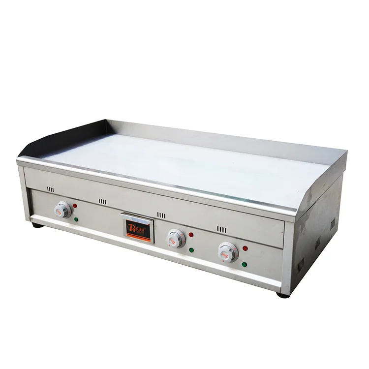 High Quality Restaurant Fryer Griddle Indoor Electric Griddle Flat Teppenyaki, electrical griddle