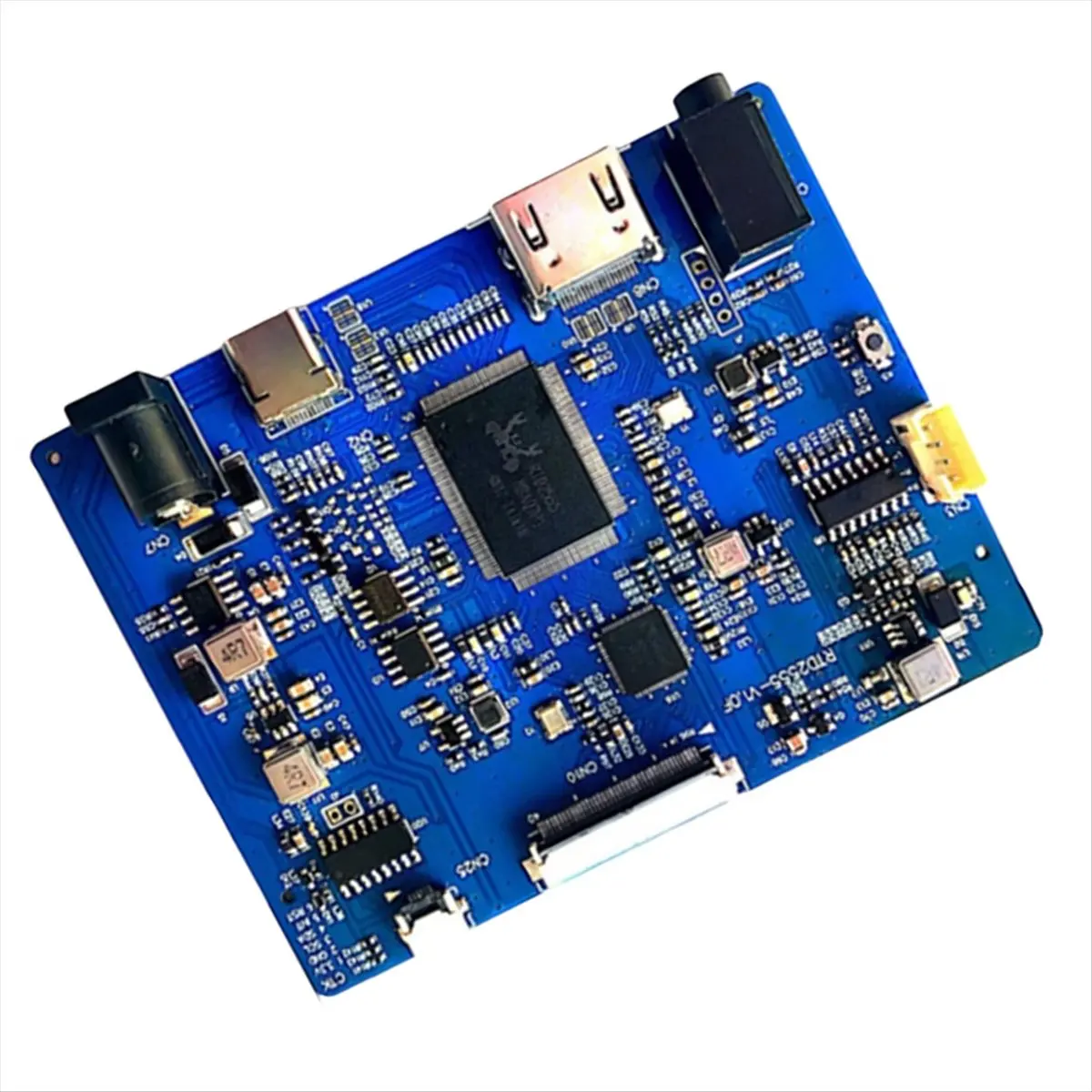 LCD One-Line Display Driver Board Supports Capacitive Touch and Supports Audio Interface