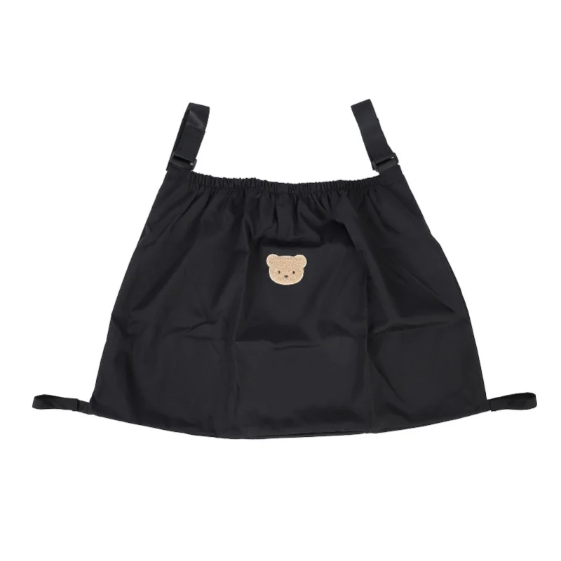 

Сумка-карго для коляски, сумка для хранения подгузников, многофункциональный подвесной органайзер для коляски для дома, черный