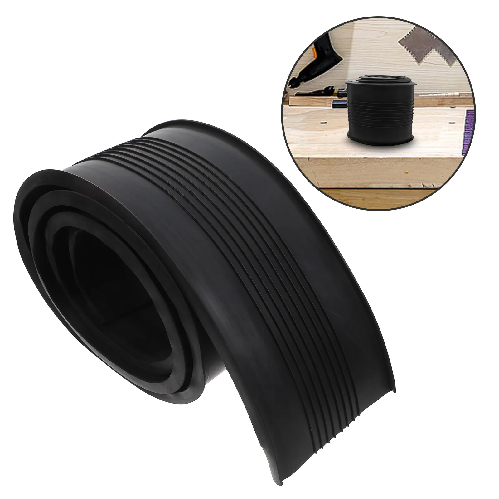 

Прочная универсальная виниловая замена нижней части двери, всепогодная резиновая уплотнительная лента, пыле- и влагозащитная, легко устанавливаемая, подрезаемая, подходит для различных размеров.