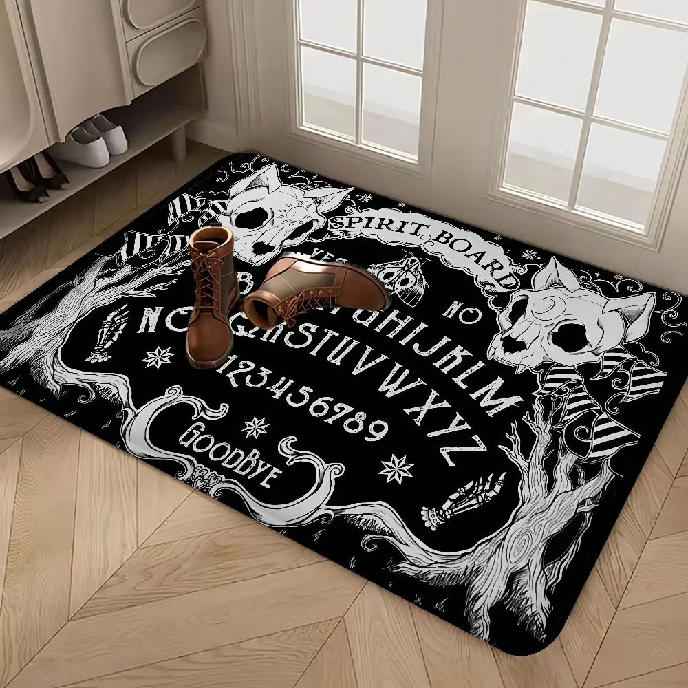 Ouija Board Long Rugs Nordic Style Home Doormat Bathroom-Toilet Mats Bedroom Bedside Area Rugs