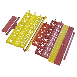 10 Sets Incubator automatically turns eggs Plastic egg tray Incubator accessories Egg trough bird incubator Poultry feeding