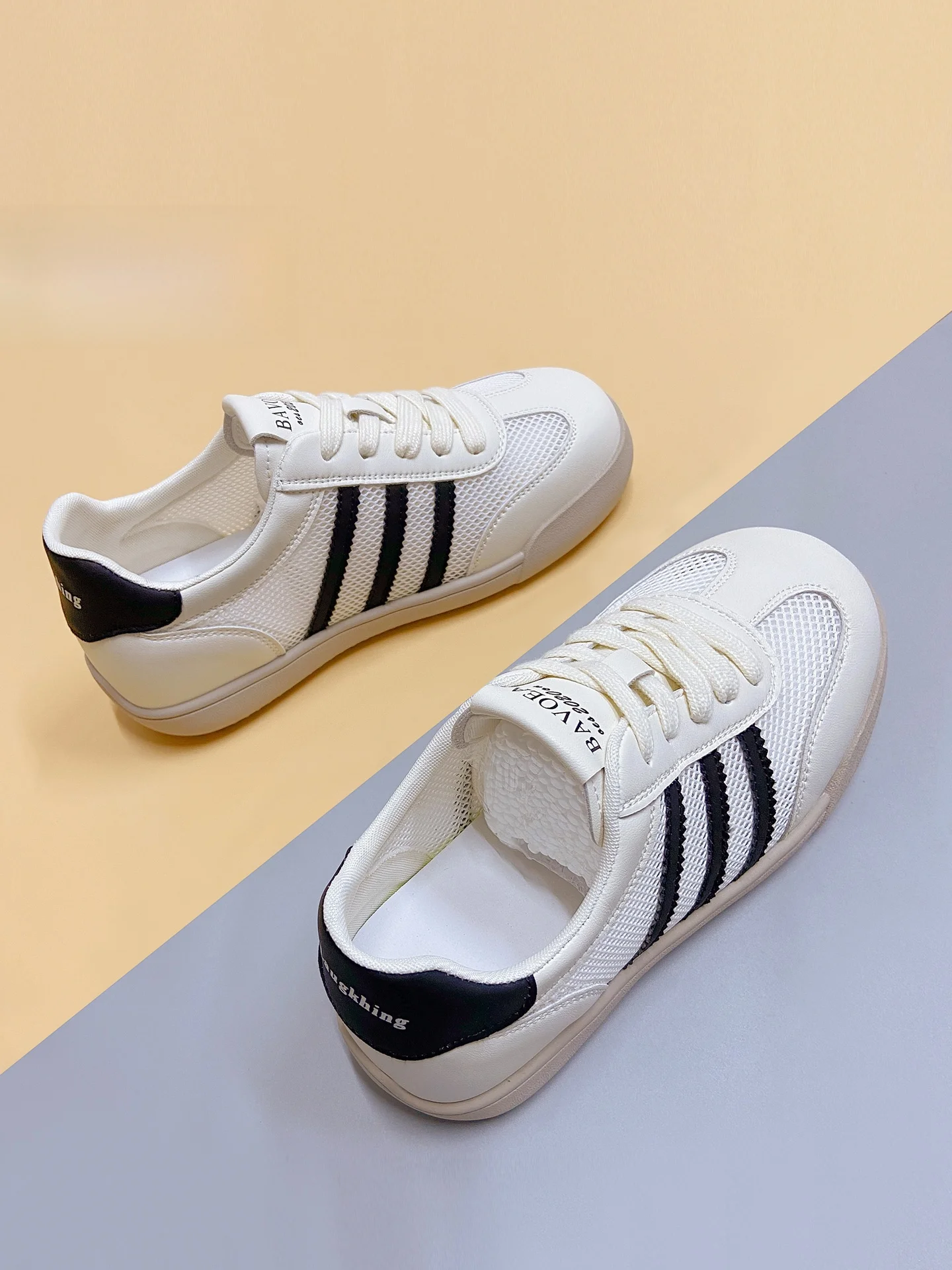 breathable-wide-foot-summer-mesh-sneakers-women's-comfortable-casual-shoes-soft-bottom-net-shoes-versatile-flat-heel-round-toe