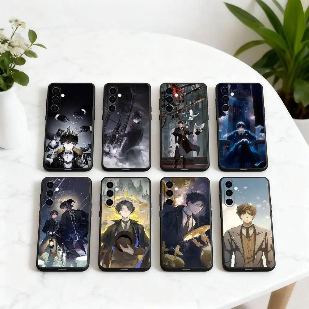 

K-Klein M-Moretti Lord Of Mysteries-KM Phone Case Black Silicone Soft For Samsung Galaxy A73,A72,A71,A70,A53,A52,A51