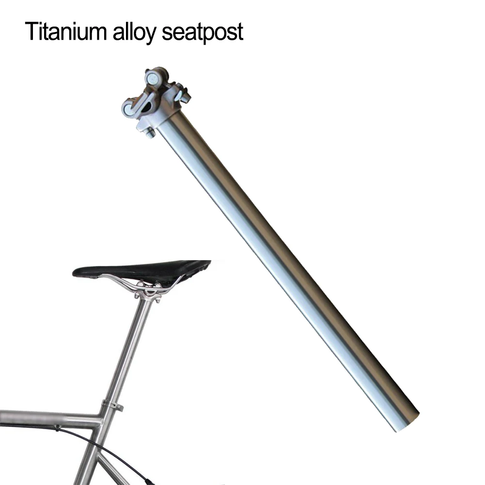 Tool Seatpost Ultralight Exquisite Appearance High Reliability Parts Replacement Titanium Alloy 1 Pc High Quality