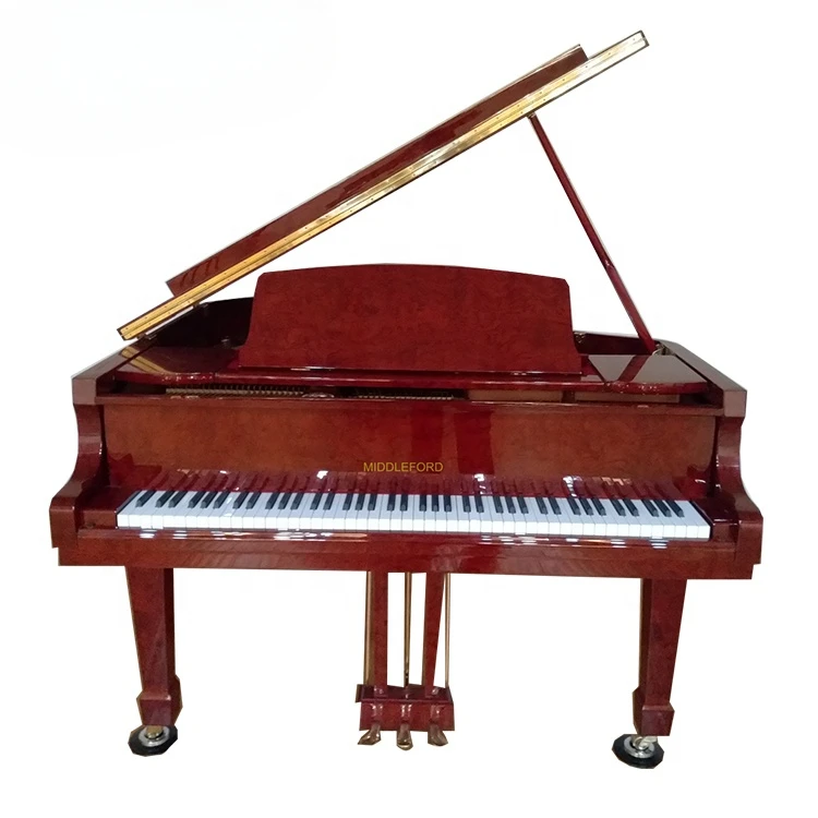 

New High Quality Professional Mahogany Grand Piano With Piano Bench And Accessories