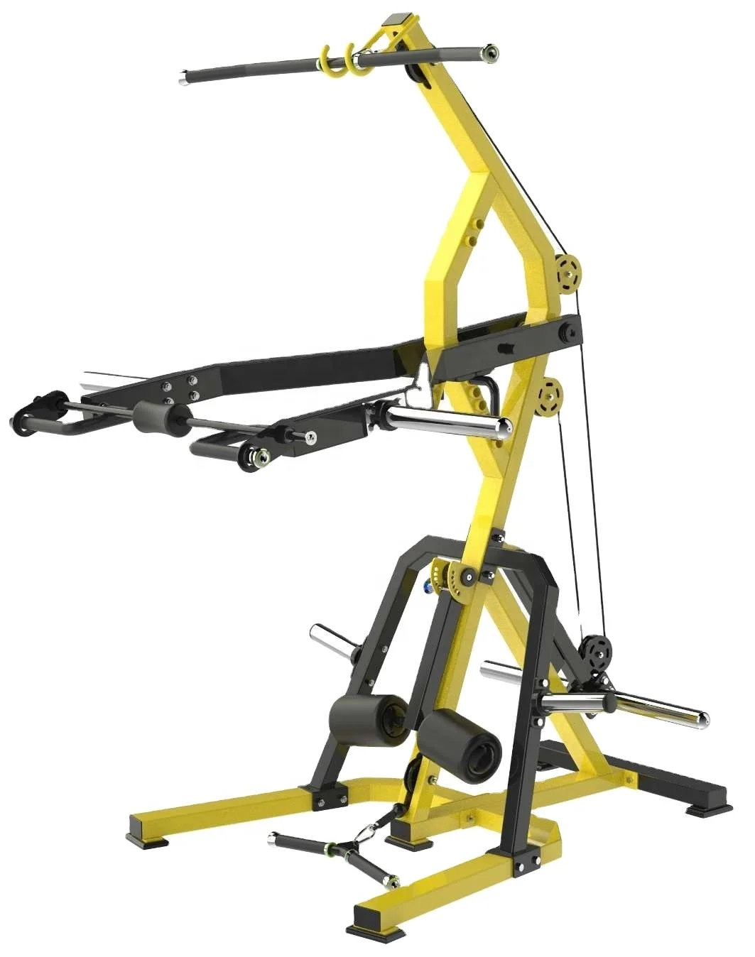 Longotech High Quality Competitive Power Rack And Adjustable Gym Squat Functional Trainer Workout Equipment