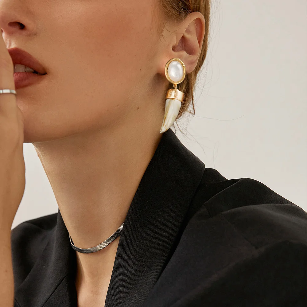 Animal Keratin Earrings Fine Earrings Fashion Accessories Colorful Choice Temperament Woman Birthday Gift