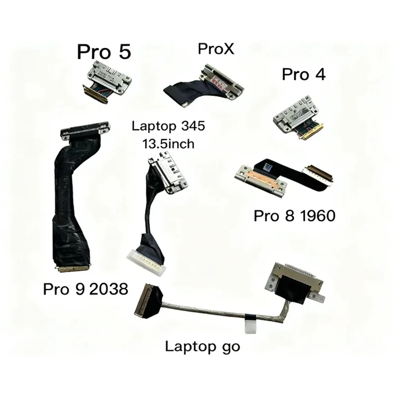 Genuine Charge Port for Surface Laptop 3 4 5 7 Pro3 4 5 6 7 8 9 1868 1950 2038 2036 Dock  Connector Charge  Port