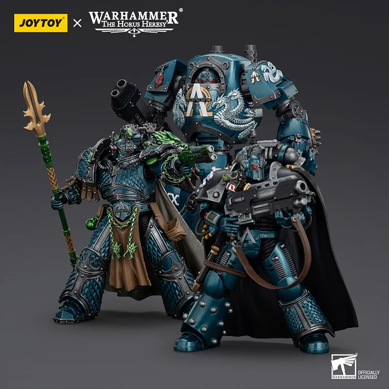 JOYTOY Warhammer 40K 1/18 Action Figure Alpha Legion the XXth Legion Primarch Alpharius Contemptor Dreadnought Saboteur Consul