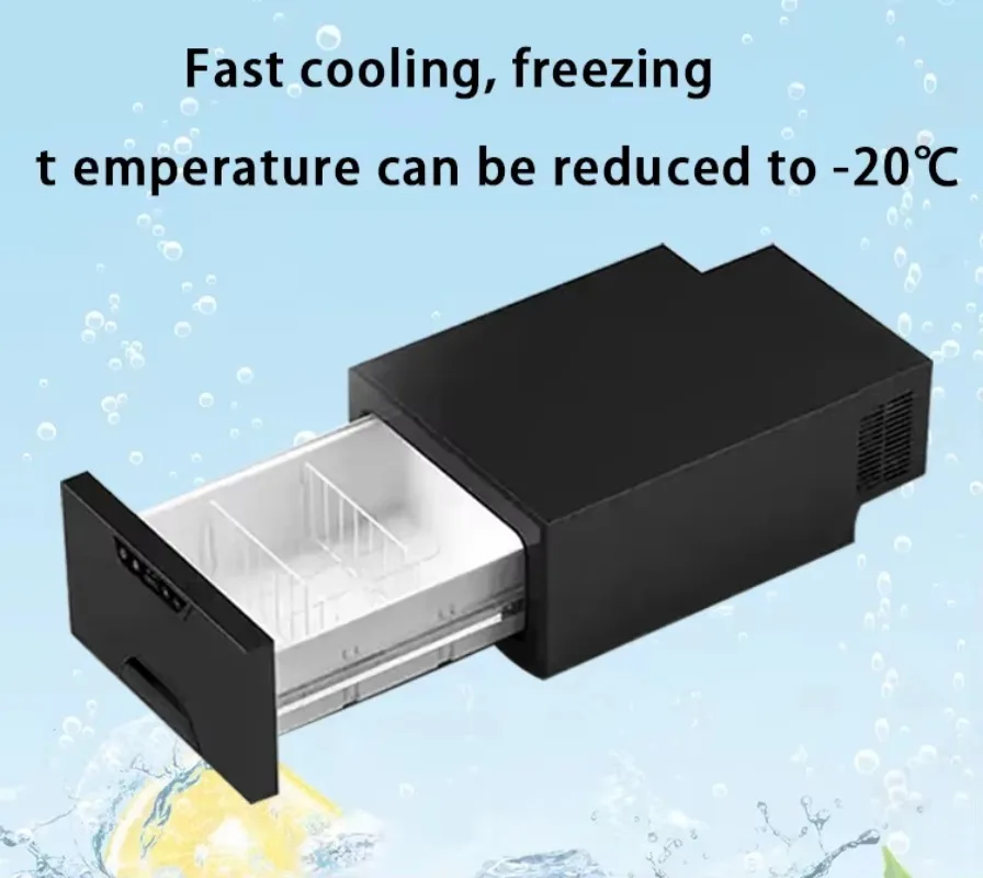 ثلاجة محمولة بدرج 30 لتر 12 فولت 24 فولت ثلاجة السيارة ضاغط الفريزر 12 فولت ثلاجة لـ RV