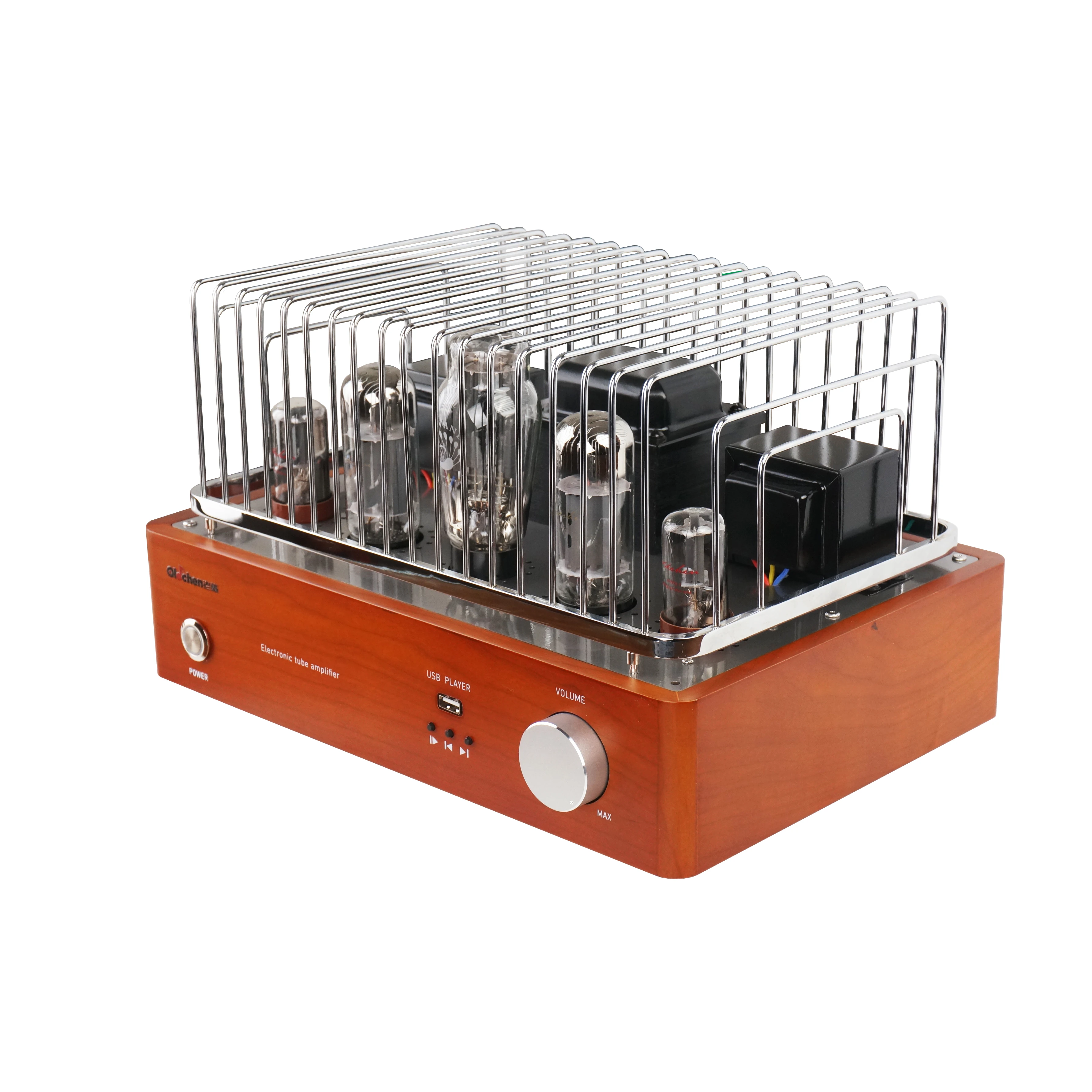 

Lao Chen 6CA7 Tube Amplifier Combination Audio Set HiFi Fever Audio Bluetooth Tube Amplifier EL34