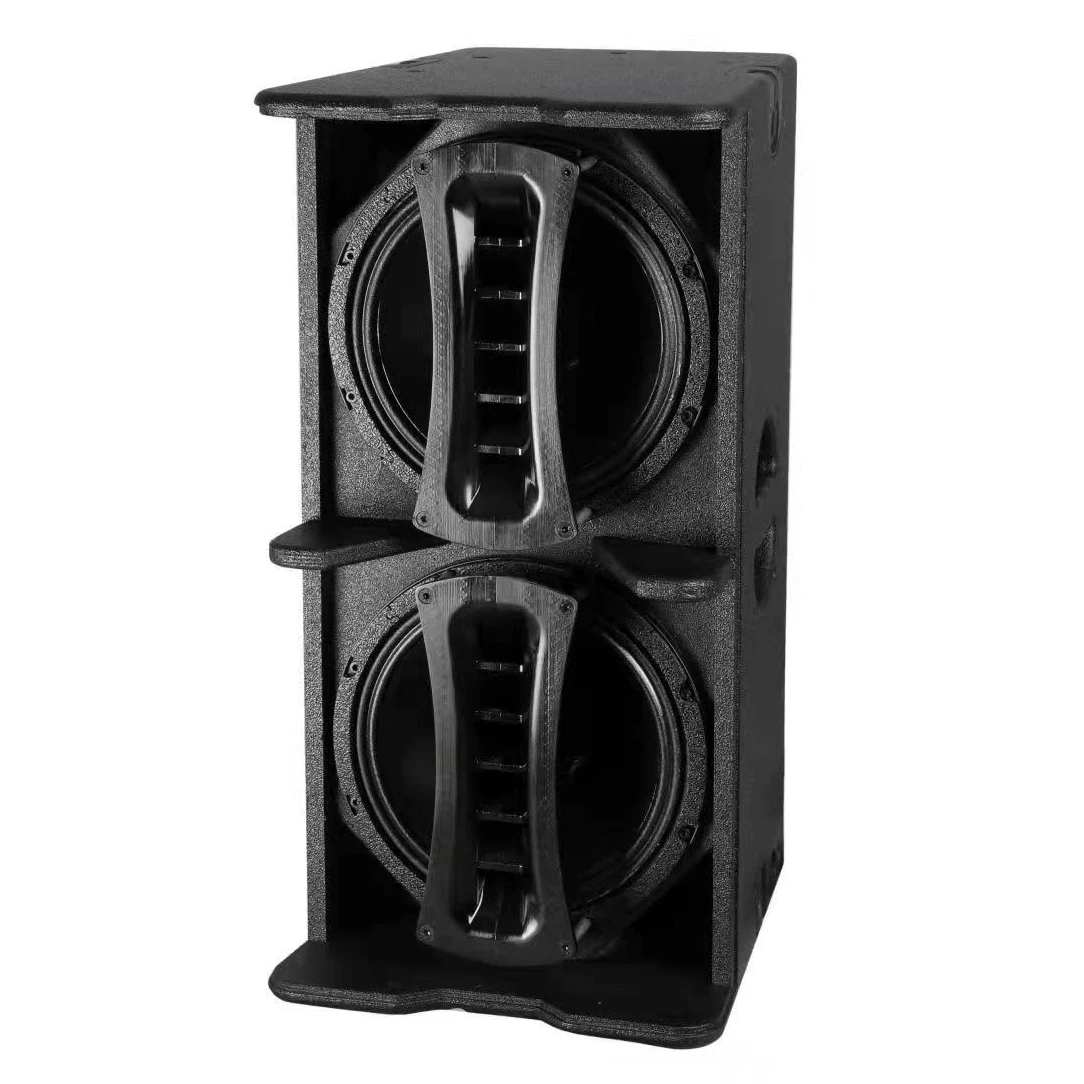 

Professional Audio DJ Sound System 2*10" Coaxial Vertical Compact Active Vertical LINE Array Speaker