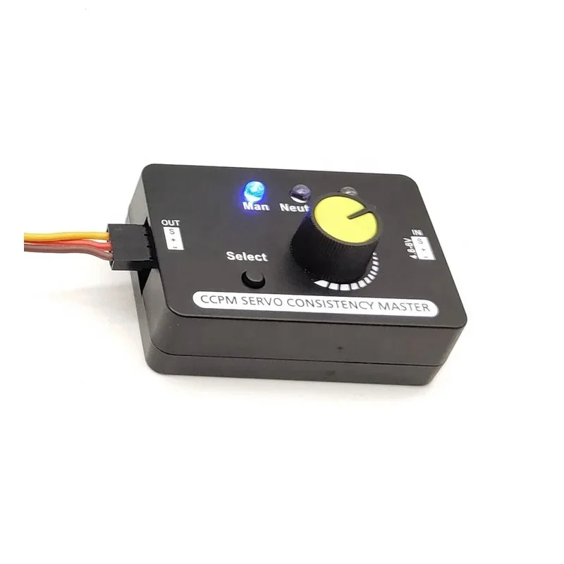 Servobador multifunción, controlador de velocidad ECS de 3 canales, comprobador de canales de potencia CCPM, maestro de consistencia Servo para pieza de Dron RC, 5 uds.