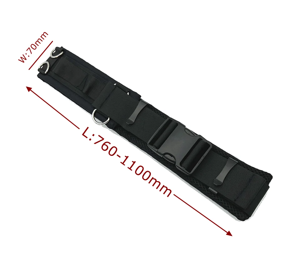 Multifunction Assistant AC Tool Belt Camera Photography Video Waist Band Quick Release Adjustable Waistband Durable Girdle