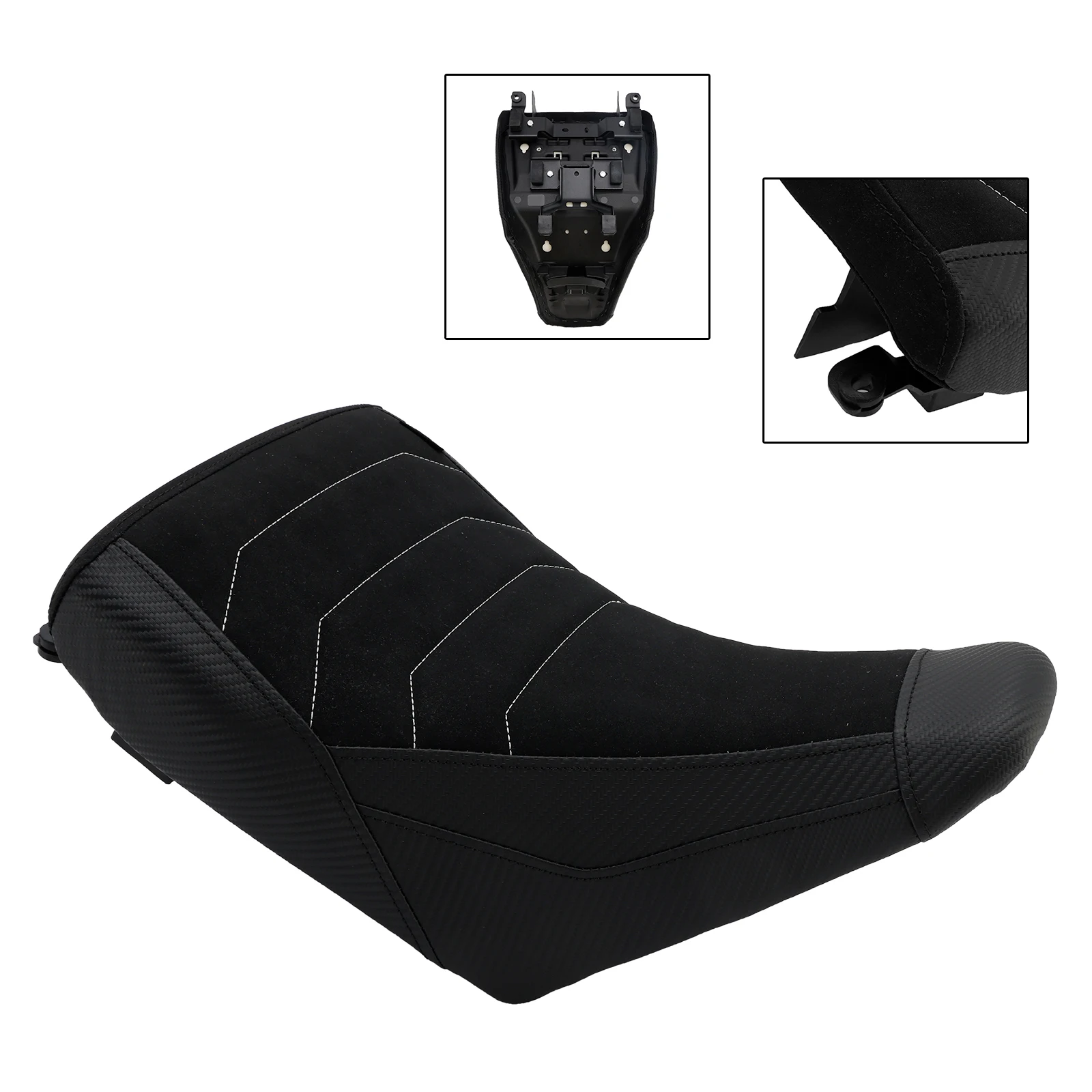 Artudatech Front Driver Raider Seat Pillion Saddle Red for Suzuki V-Strom Dl1050 2023 2024 2025