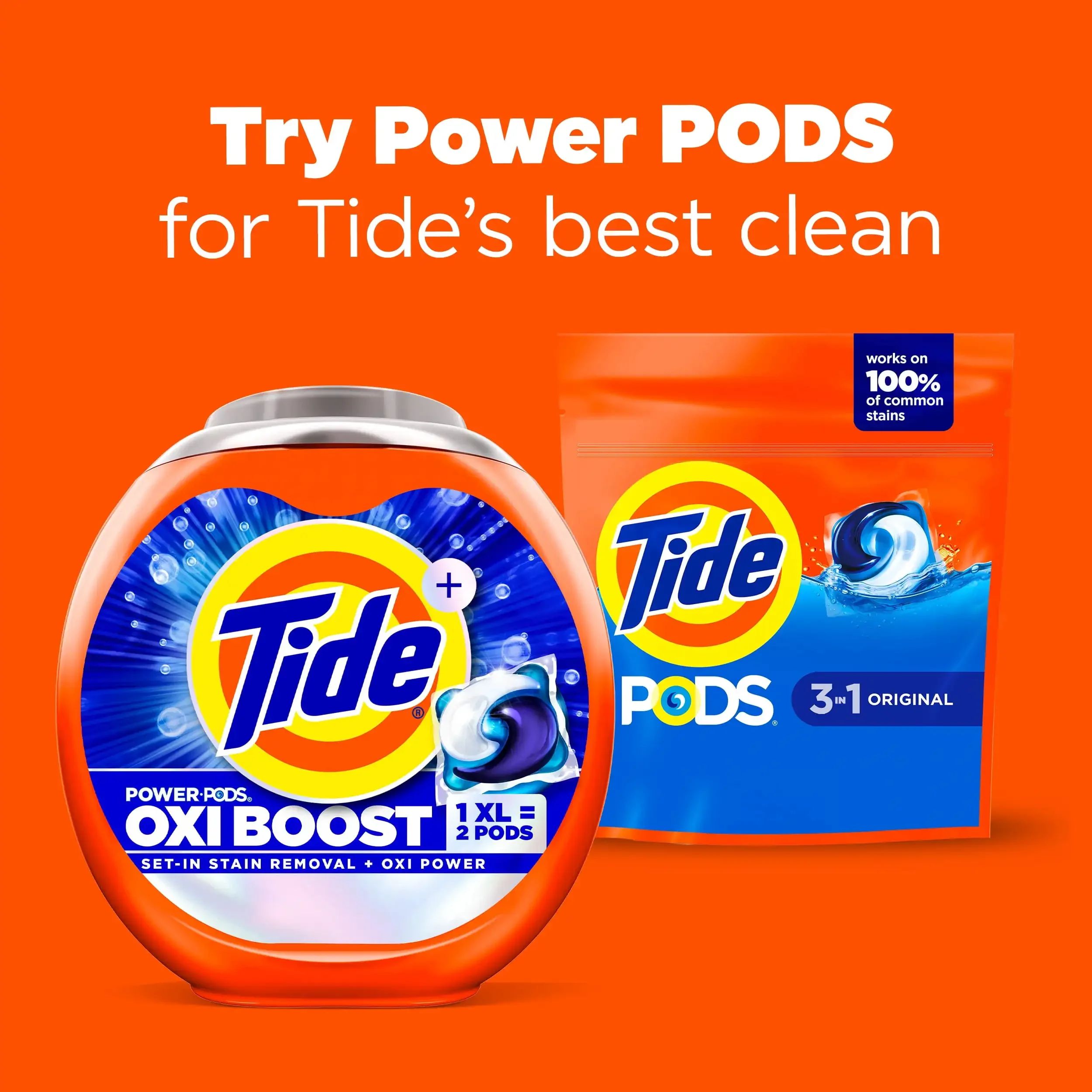 منظف الغسيل السائل Pacs Original Scent 16 عدد، عبوات ما قبل القياس لسهولة الاستخدام، تعمل في جميع الآلات