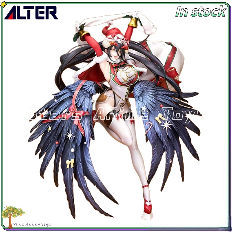 

В наличии оригинальные маски OVERLORD FOR THE DEAD Albedo 1/8 Pure White Рождественская аниме-фигурка Игрушечная модель Подарочный орнамент