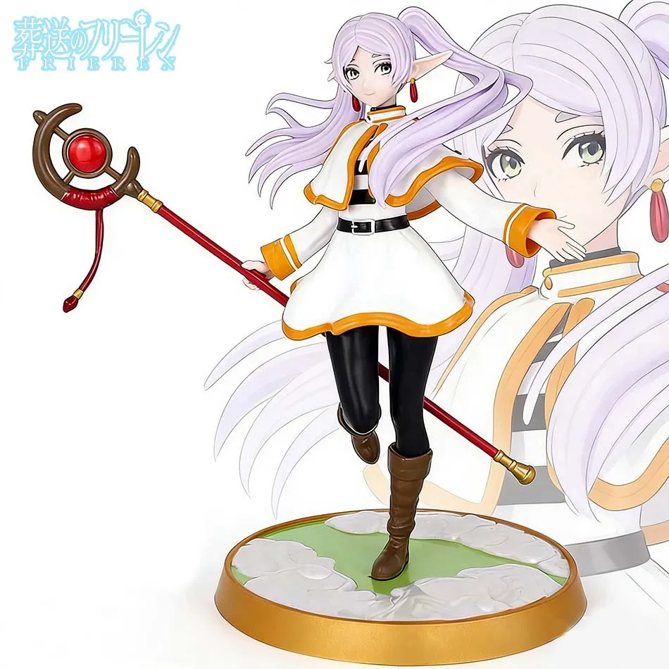 Figura de Anime de 21 cm de Frieren: Más Allá del Final del Viaje, Figura de Acción de Frieren Limitada, Figura de Frieren Luminasta, Modelo de Colección