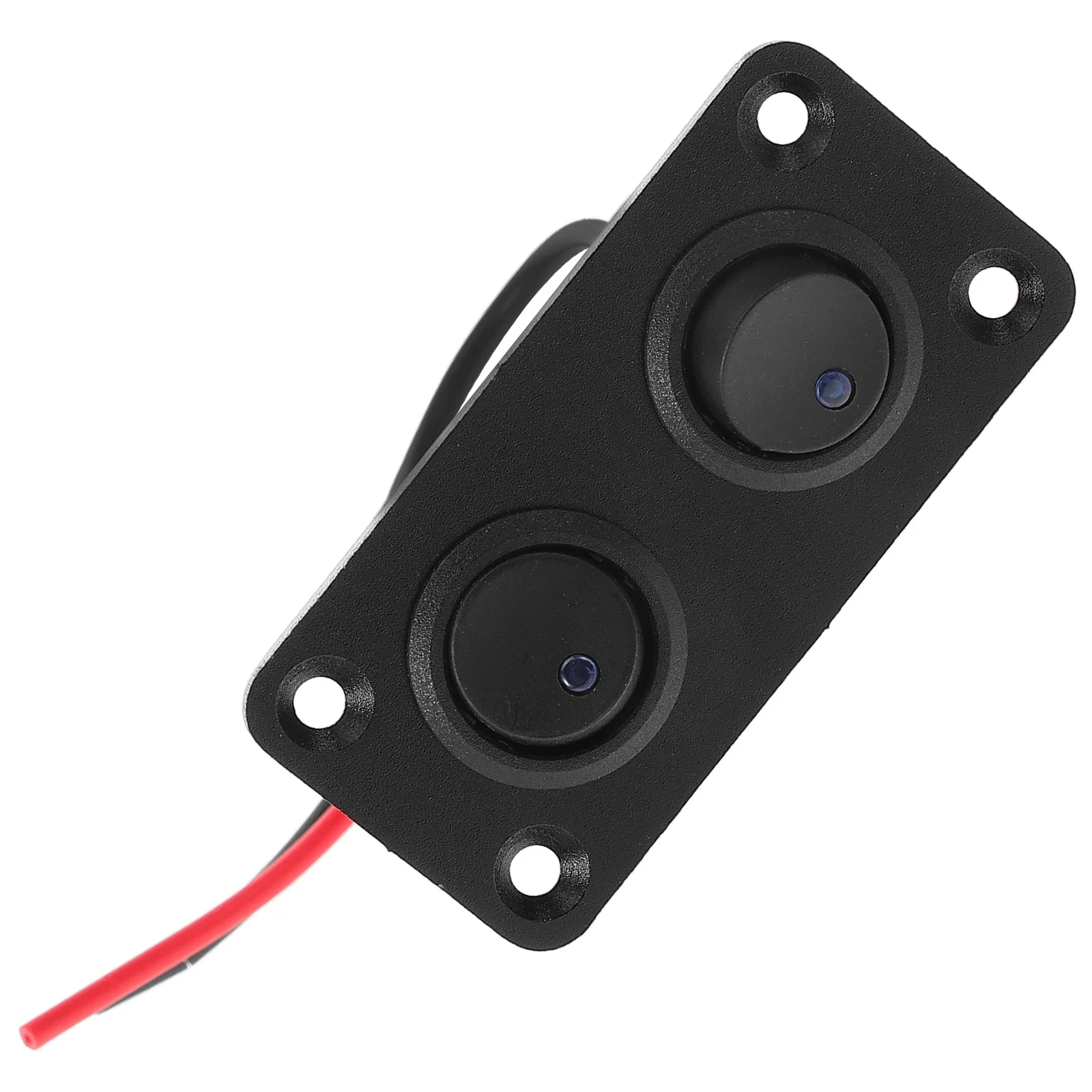 

2 Gang Boat Rocker Switch Panel Marine Automotive Toggle Switch Panel for Car Rv Truck Toggle Switches Rocker Switches for Rv