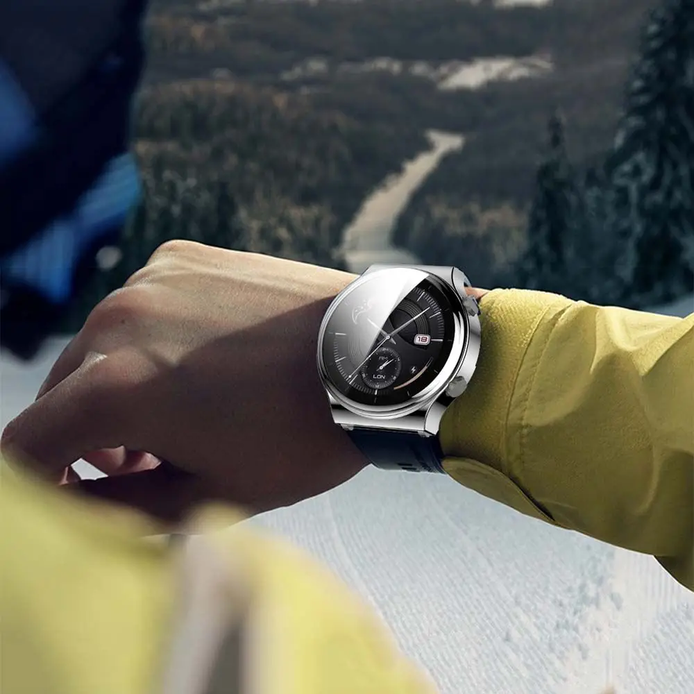 Protective Shell Transparent Shell Full Protective Cover Smart Watch Protector For Huawei watch gt 2 pro Case Watch Frame Cover