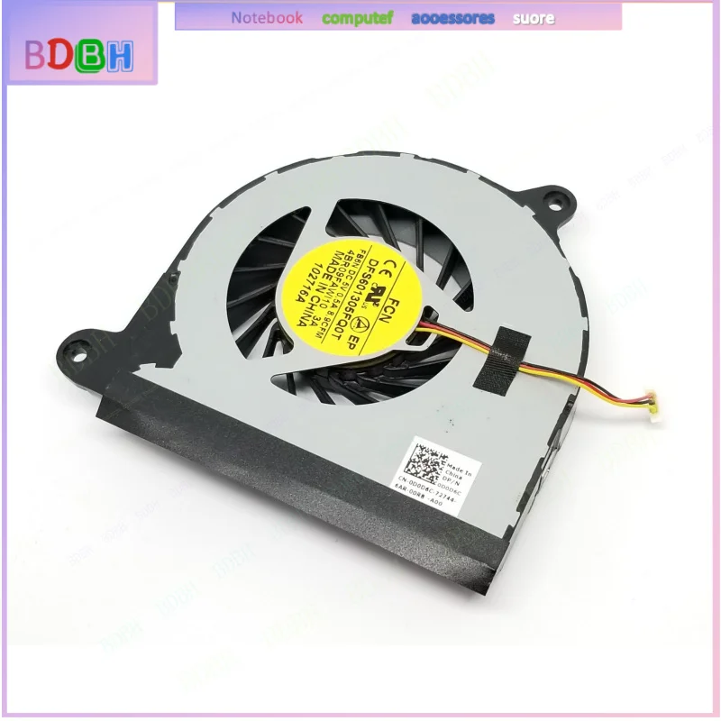 DFS601305FQ0T  For Dell Inspiron 17R 5720 N5720 7720 Laptop CPU Fan D0D6C 0D0D6C