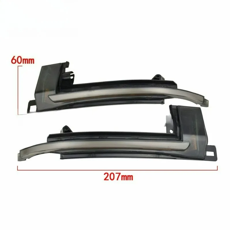 

News Flowing LED Reverse Mirror Rearview Mirror Light 2x Dynamic Amber LED Wing Mirror Turn Signal Light for Audi A3 A4 A5 S5 B8