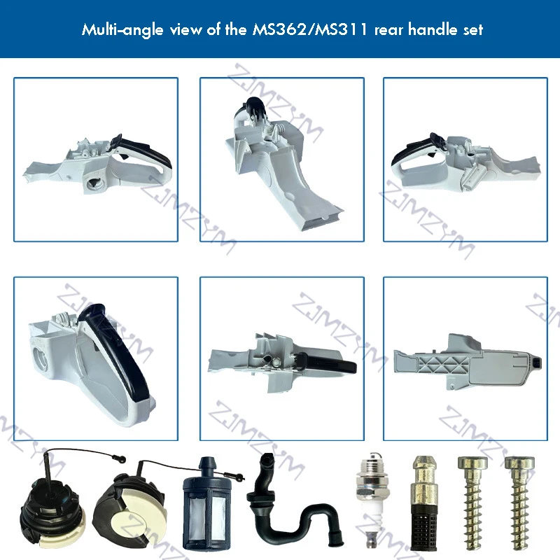 Fuel Tank Rear Handle Kit For  MS311 MS362 MS391 Replace 1140 350 0826 Chainsaw Parts