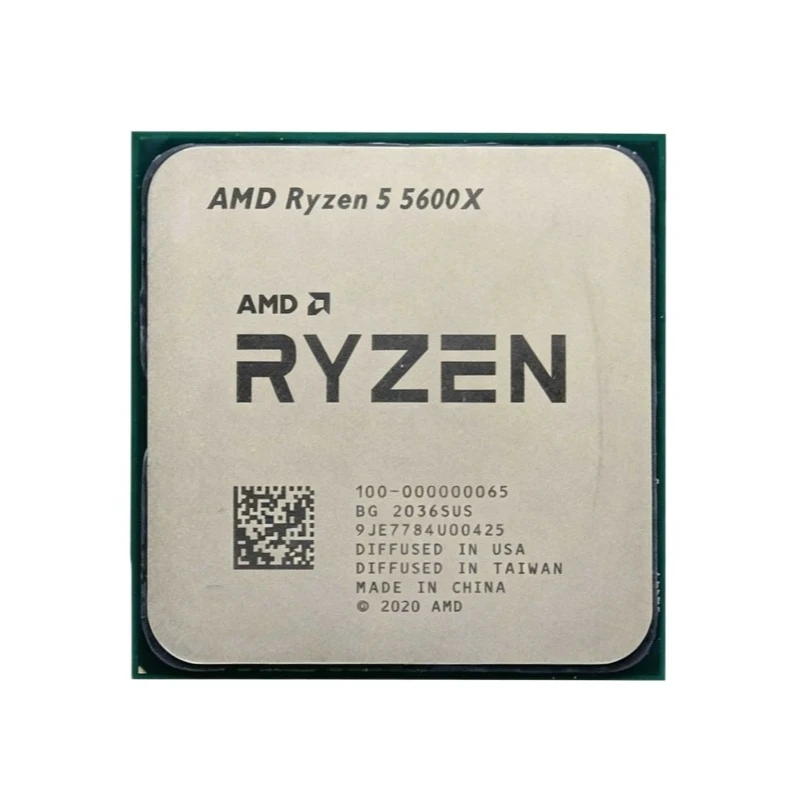 AMD Ryzen 5 5600X Desktop CPU 6 Core 12 Thread Zen3 3.7GHz 4.6GHz