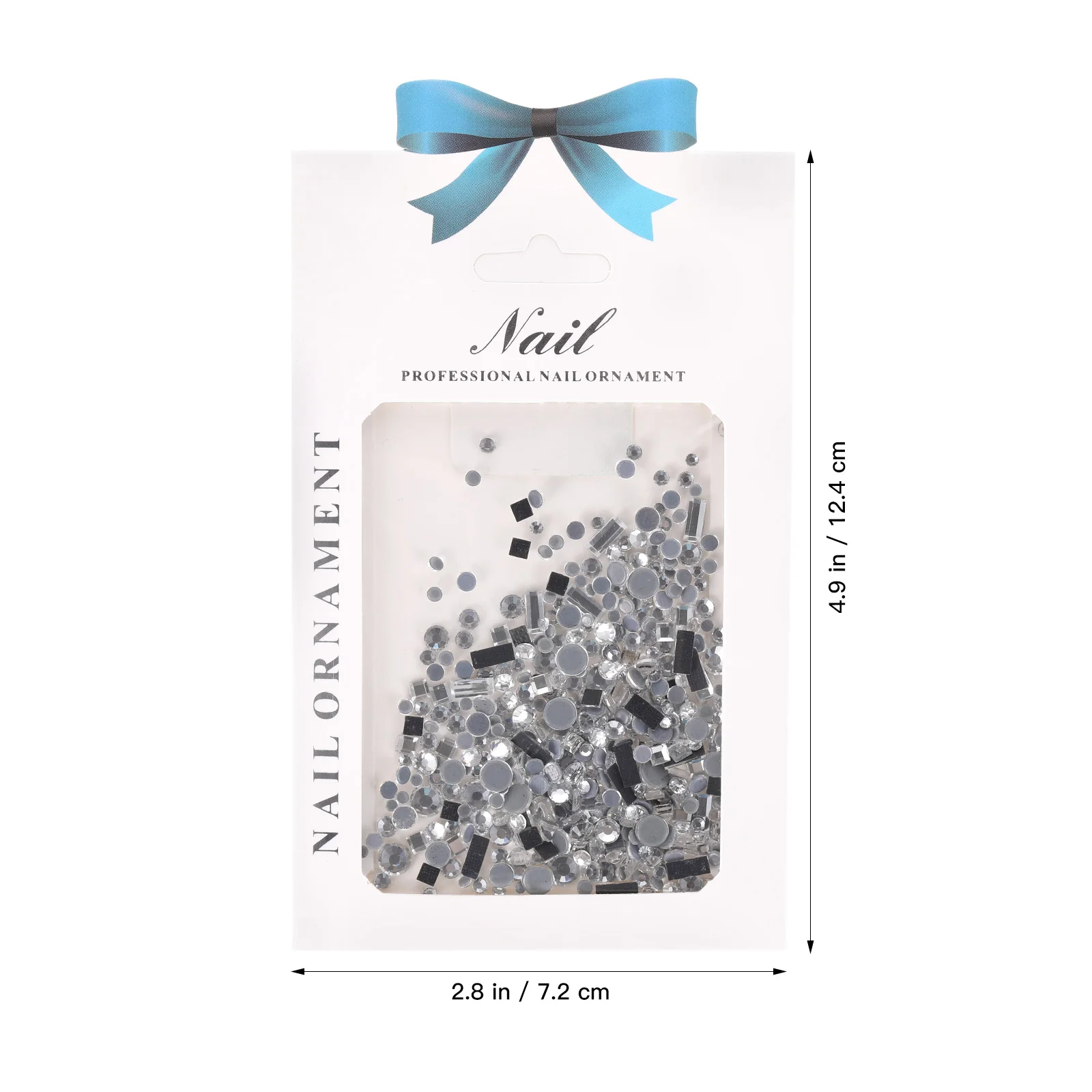 

DIY Nail Art Decorations Fashion Stones Jewelry Stylish Manicure Rhinestones Safe Material Long Lasting Durable Reusable